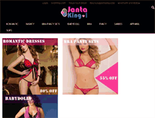 Tablet Screenshot of jantaking.com